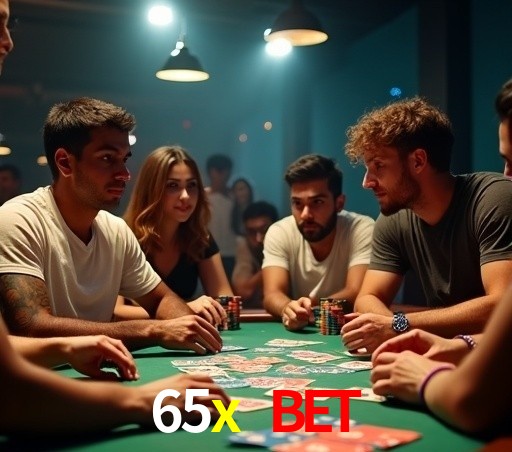 Interface moderna da plataforma 65x bet